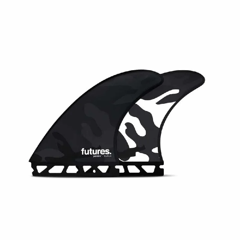 surfboard fins for greater comfort during long rides-Futures Jordy Signature Honeycomb Fins Size Large Thruster Set