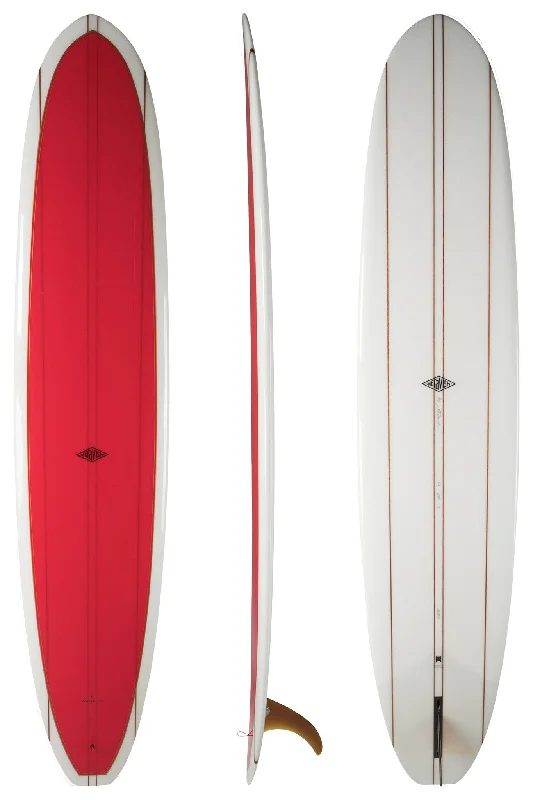 surfboards with increased rocker for deeper turns-22310 9'4" Noosa '66