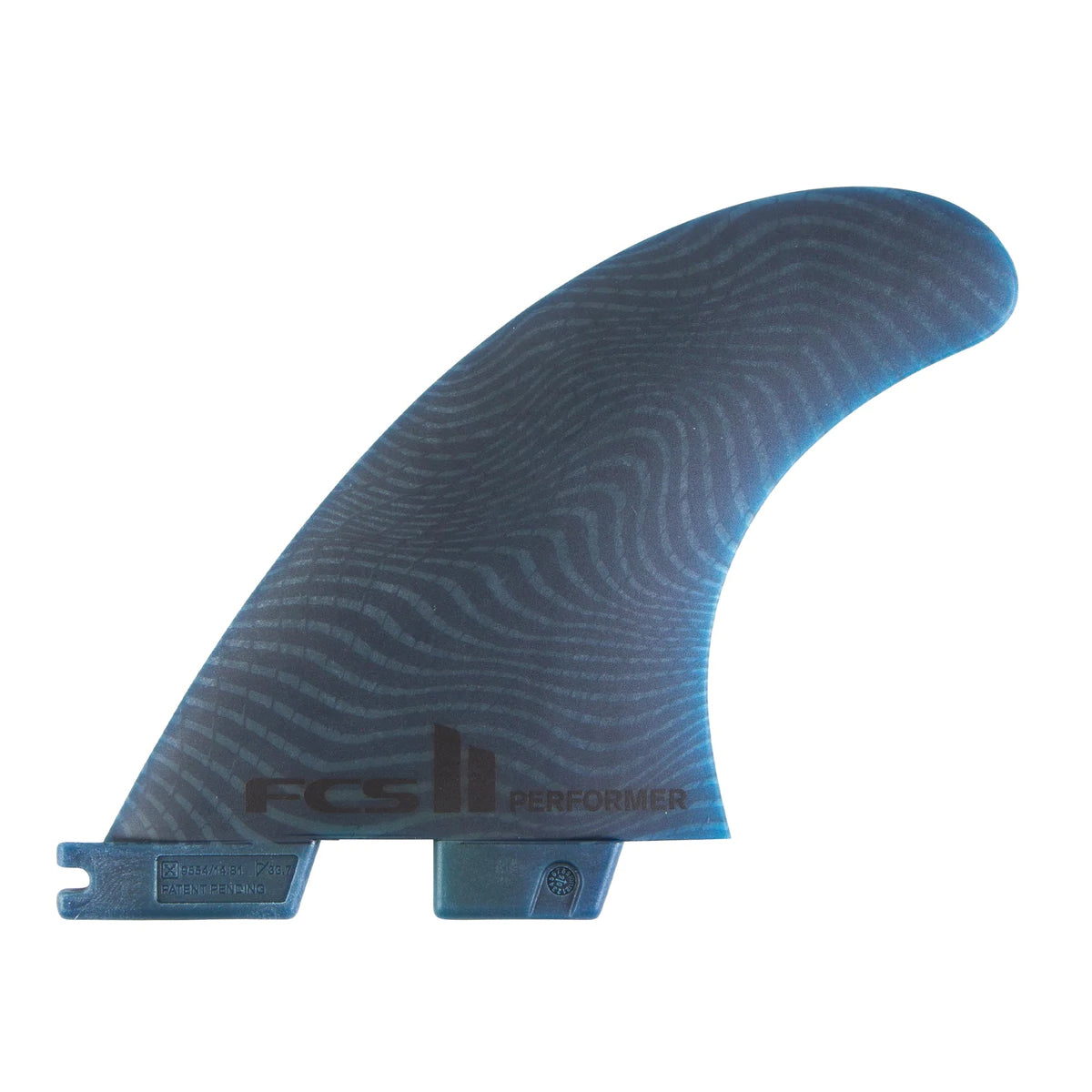 surfboard fins for better tail control-FCS II Performer Neo Glass Pacific Eco Quad Set - Medium