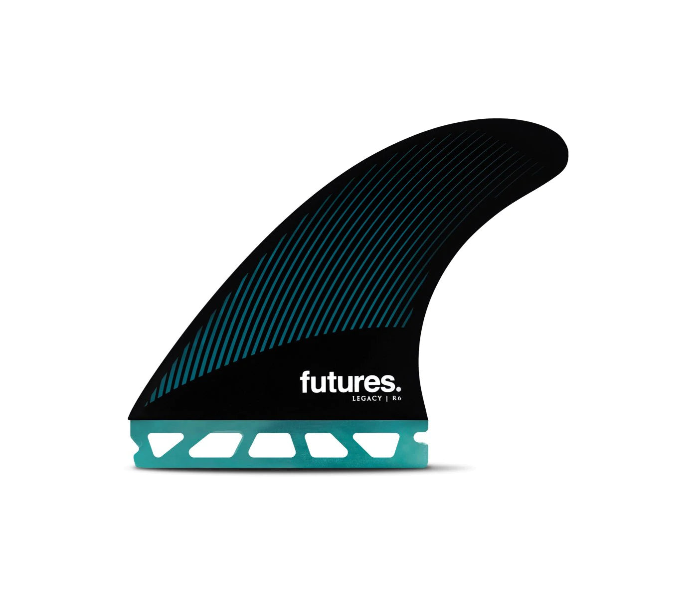 surfboard fins for faster speed in flat sections-Futures R6 Legacy Surfboard Fins