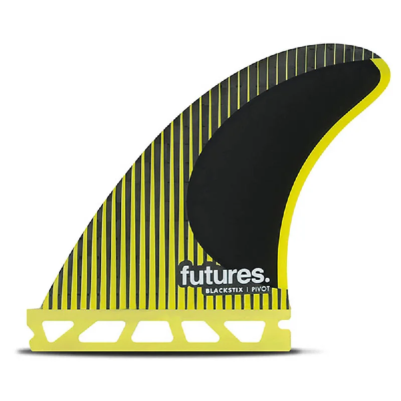 surfboard fins for precise control on big waves-Futures Fins P4 Blackstix Tri Fin Set - Small