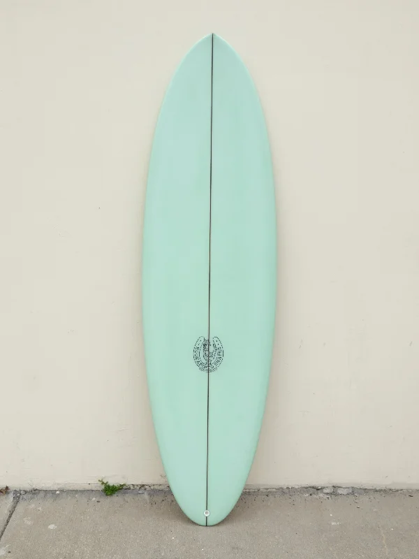 surfboards for improving surfing skills-6'4" Thin Twin - Mint Deck Tint Surfboard