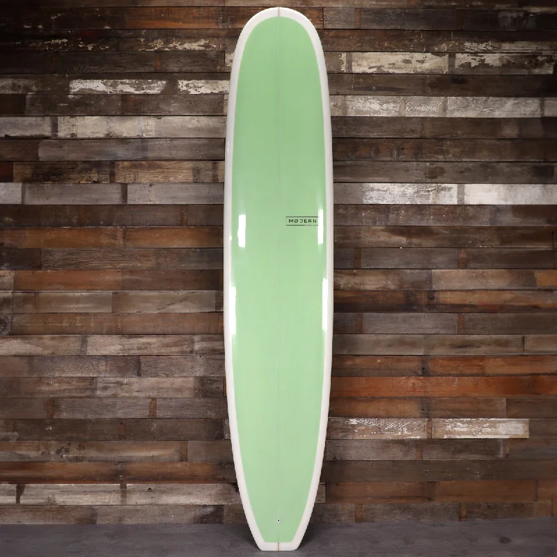 surfboards for greater control in hollow waves-Modern Retro PU 9'6 x 23 ⅝ x 3 ⅜ Surfboard - Sea Glass