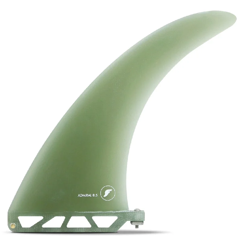 surfboard fins for deeper, more controlled bottom turns-Futures Fins - Admiral 8.5" Fiberglass Longboard Fin - Volan