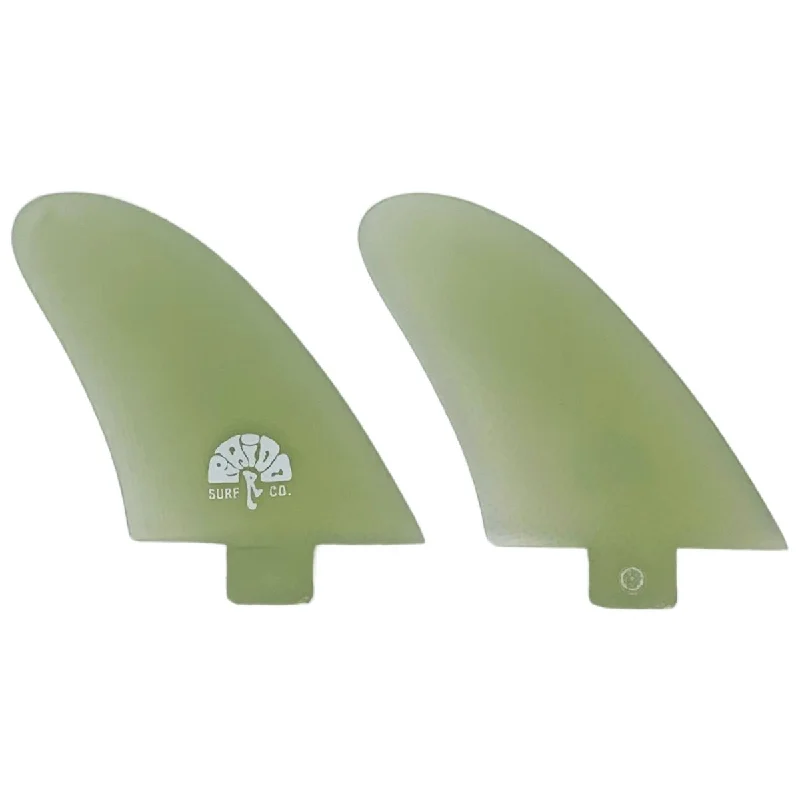 surfboard fins for faster speed in flat sections-Clear Twinzer Fins Canards