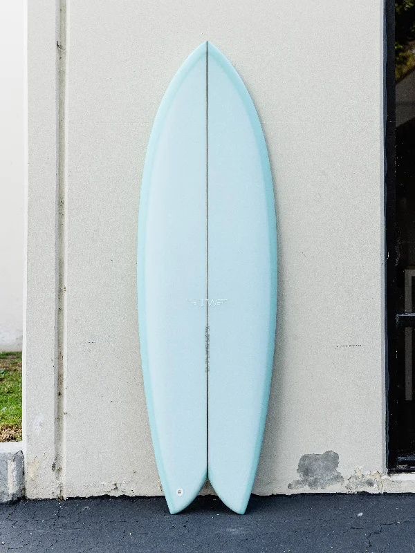 surfboards for improved wave acceleration-Tyler Warren | Dream Fish 5’8” Coke Bottle Green Surfboard