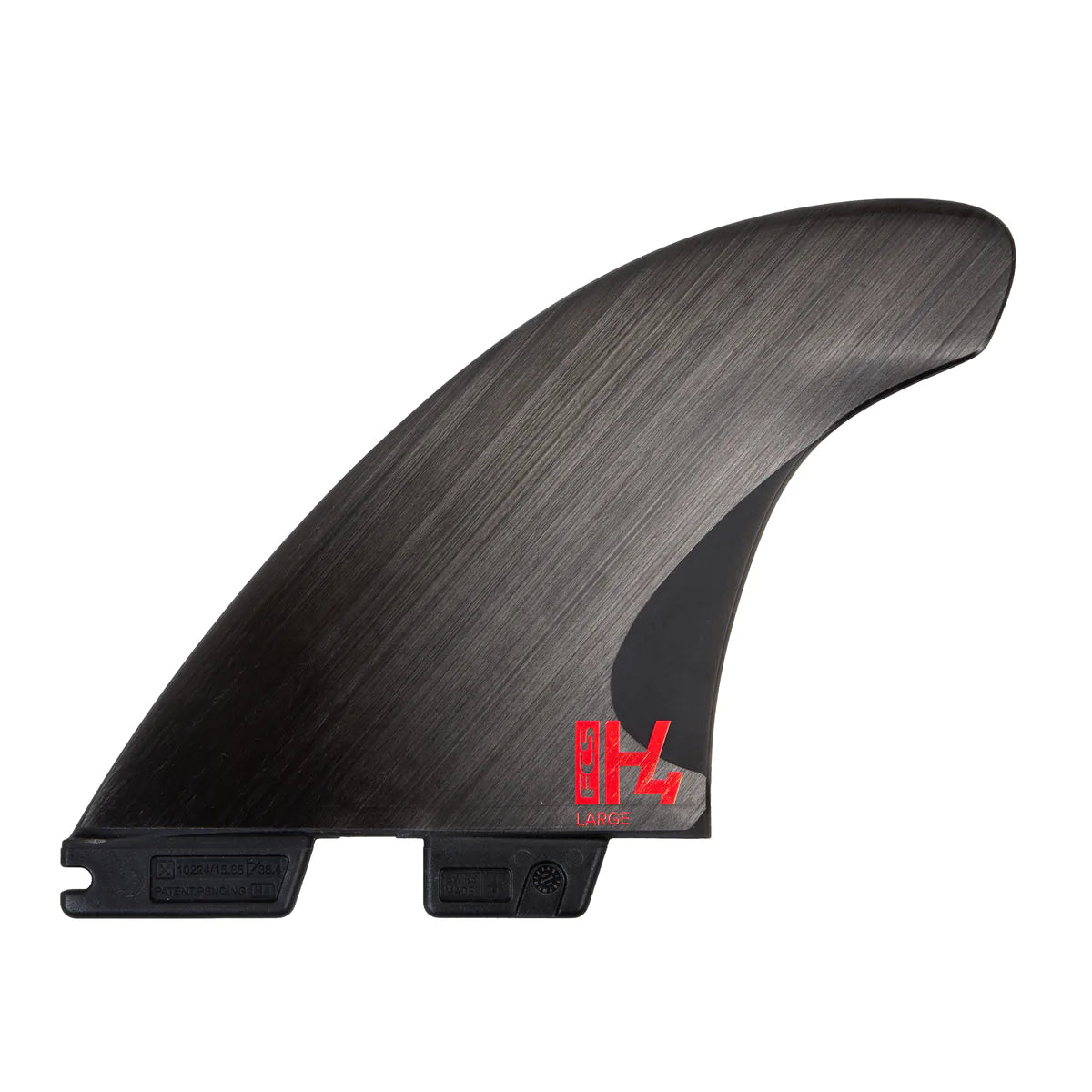 surfboard fins with enhanced flex for smooth rides-Fcs 2 H4 Thruster Surfboard Fins