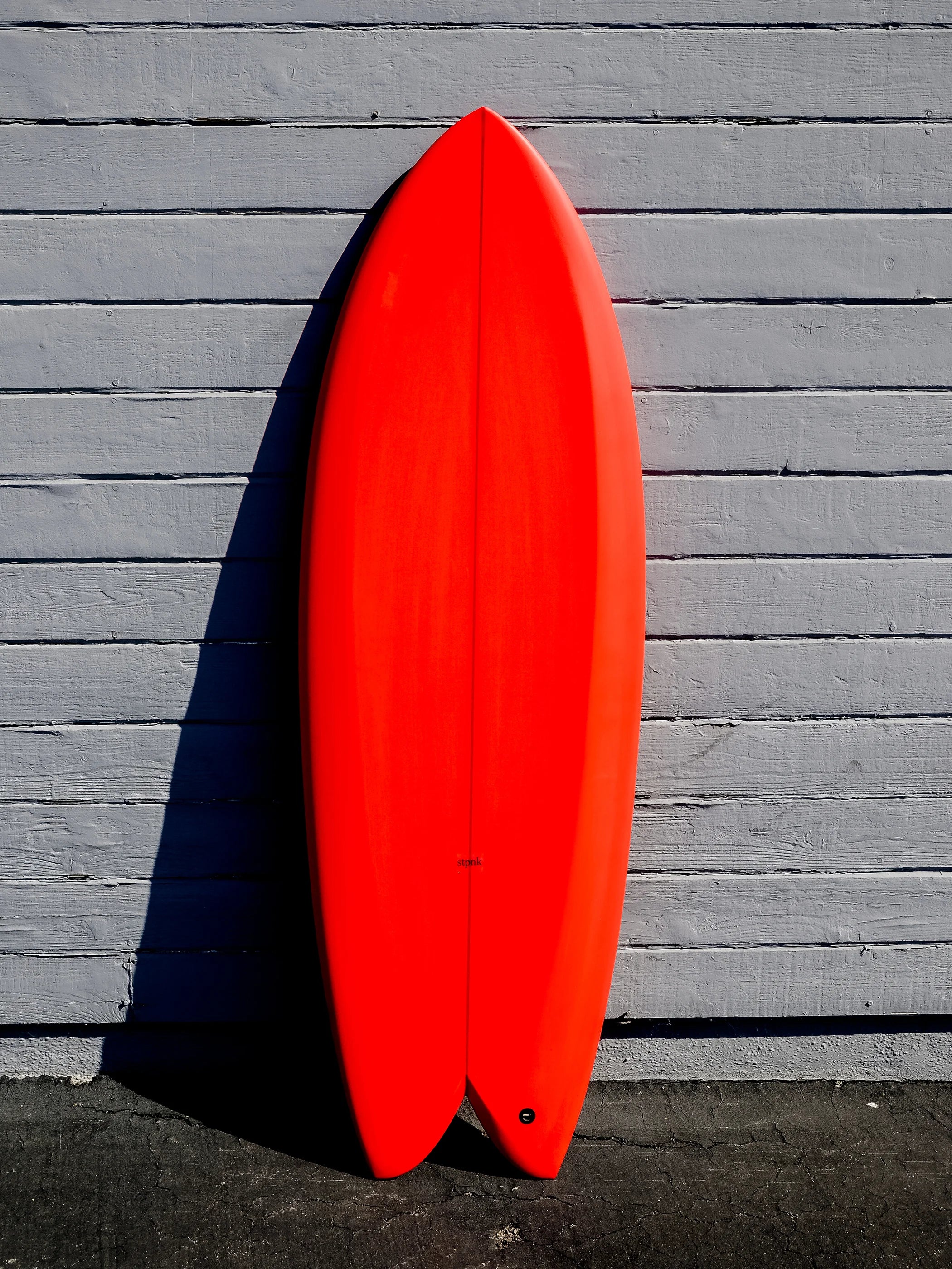 surfboards with increased rail-to-rail performance-STPNK | 5’3” Type 2 Fish Scarlet Red Surfboard