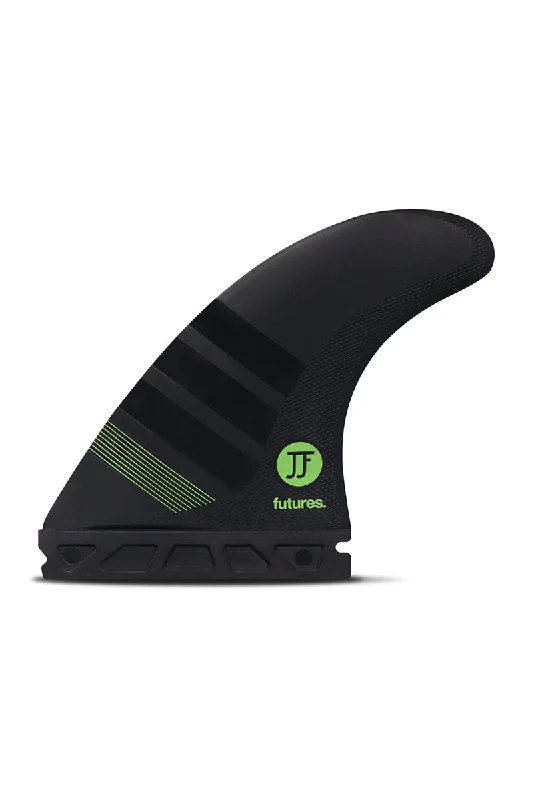 surfboard fins for all surfboard types-Futures Fins JJF Medium Alpha Series Fin - Carbon / Green