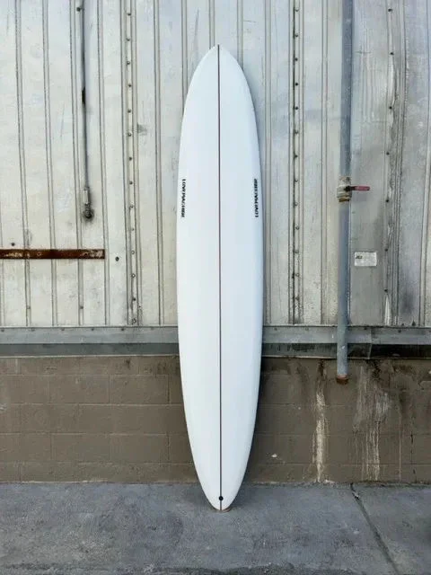 surfboards with high-precision rocker profiles-LOVE MACHINE | 9'6" FM | CLEAR SURFBOARD