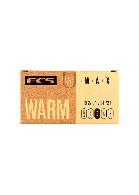 surfboards for aggressive surf styles-FCS Surfboard Wax Warm