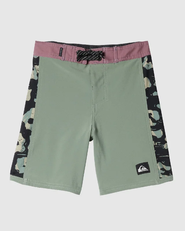 surf clothing for greater warmth in cooler waters-Boys 2-7 Surfsilk Arch 13" Boardshorts