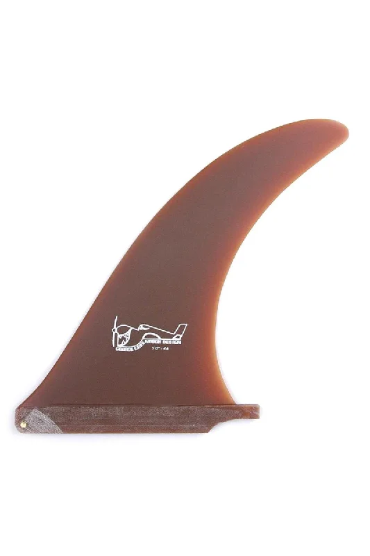 surfboard fins for fast maneuvers in powerful waves-True Ames 7.5" Greenough 4A - Kelp