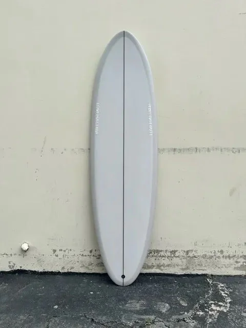 surfboards with advanced construction for durability-LOVE MACHINE | 6'4" CHEET | GRAY SURFBOARD