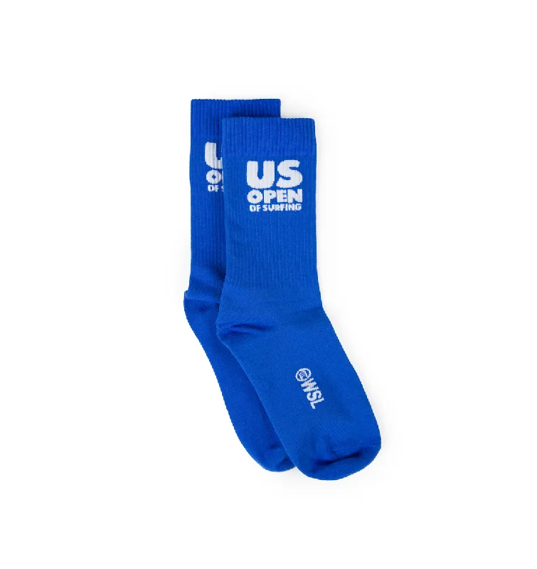 surf clothing with lightweight fabric for hot days-2024 Lexus US Open of Surfing Socks