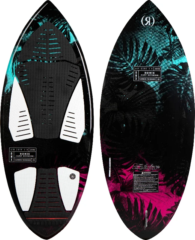 surfboards with low-profile designs for fast waves-2025 Ronix Women's Carbon Skimmer Wakesurf Board