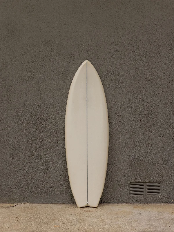 surfboards with custom graphics-A&H Vessels | 5'6" Gaffer Symmetrical Twin Fin Surfboard