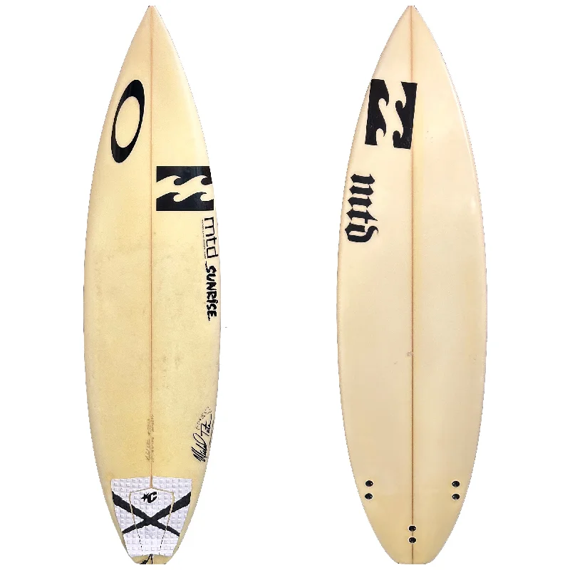 surfboards for perfect wave alignment-Michael Tuten 6' Consignment Surfboard - FCS