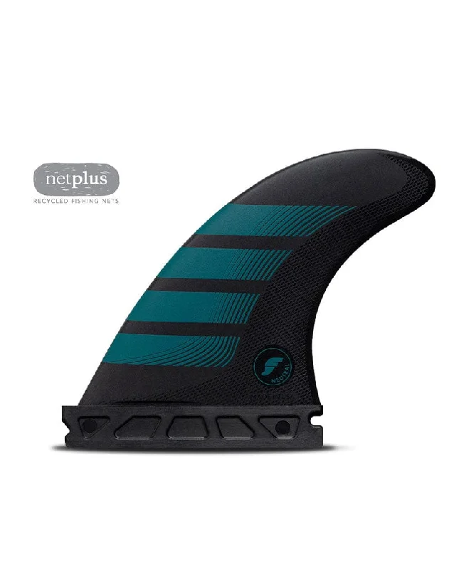 surfboard fins with increased maneuvering capabilities-F4 Thruster Alpha Carbon