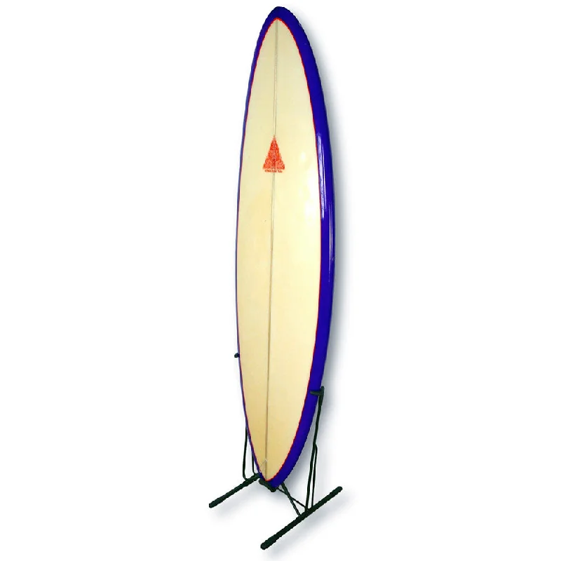 surfboards with lightweight construction for faster paddling-Freestanding Surfboard Rack | Surf Art Display