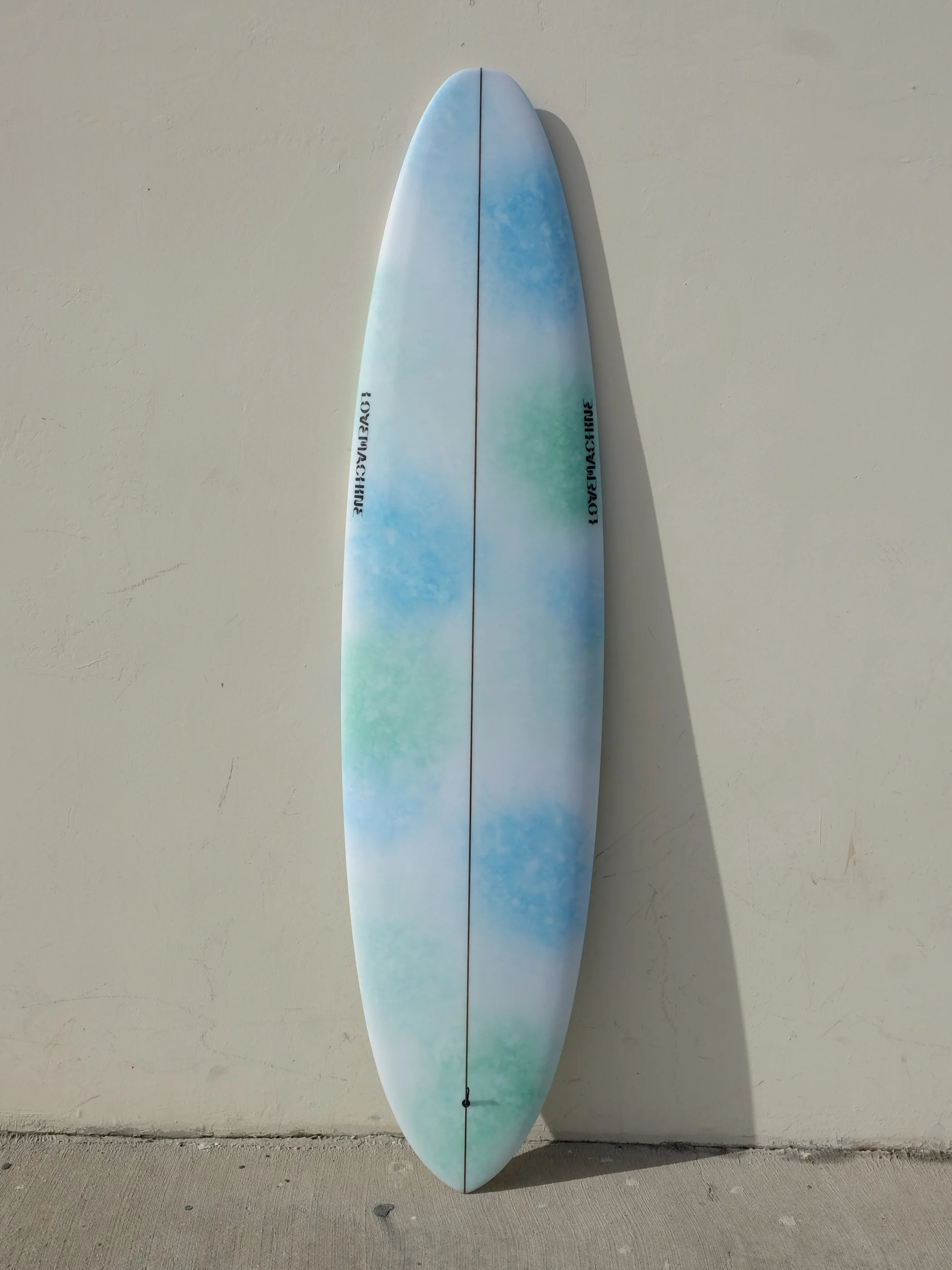 surfboards for maximum performance in all conditions-Love Machine | 7'6" VBowls | Watercolor Surfboard