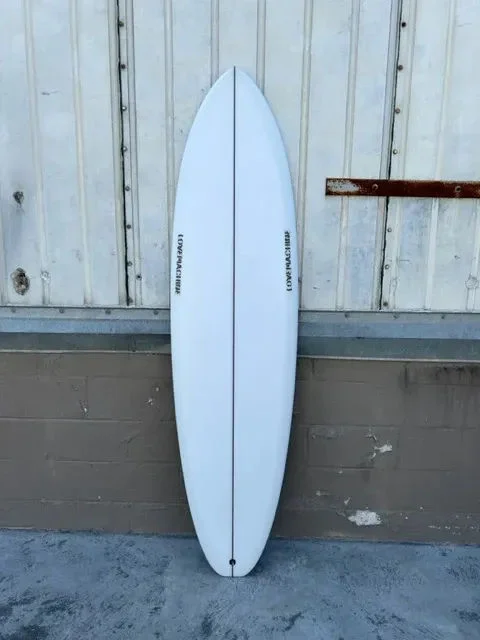 surfboards for smooth transitions between waves-LOVE MACHINE 6'9" FM I CLEAR/OLIVE LAMS SURFBOARD