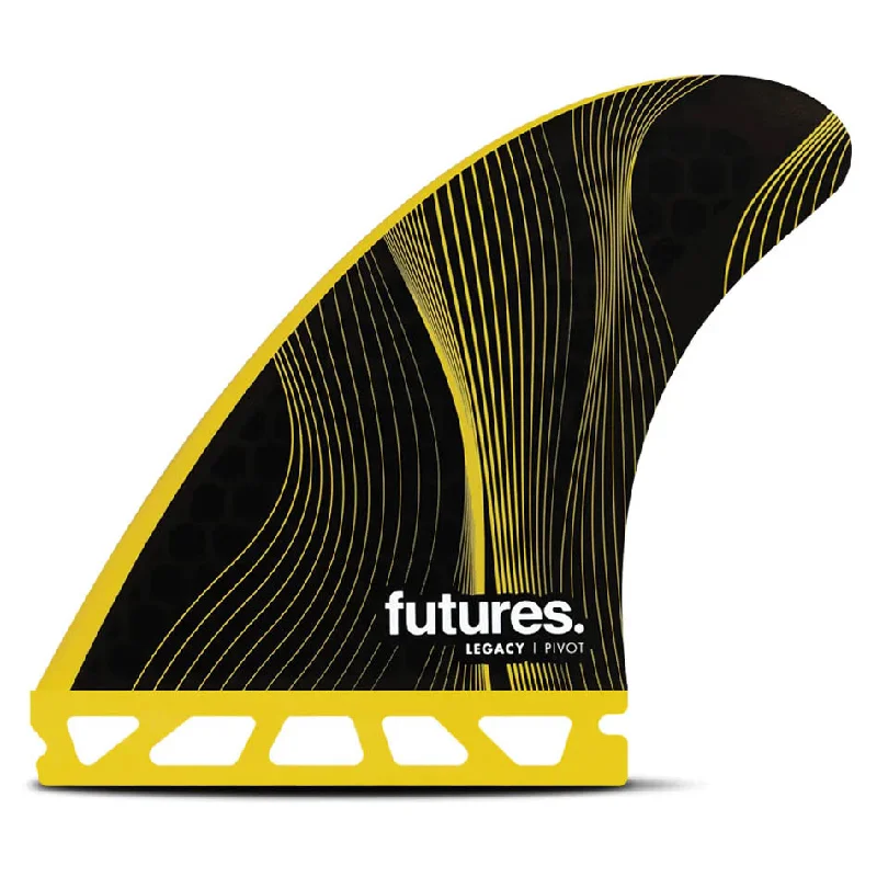 surfboard fins for creating more speed on the wave-Futures Fins P6 Legacy Series Honeycomb Tri Fin Set - Medium