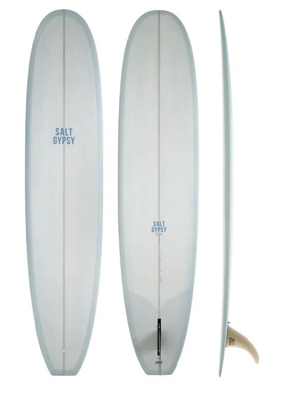 best surfboards for speed and maneuverability-SALT GYPSY 9'0 DUSTY RETRO PU LONGBOARD