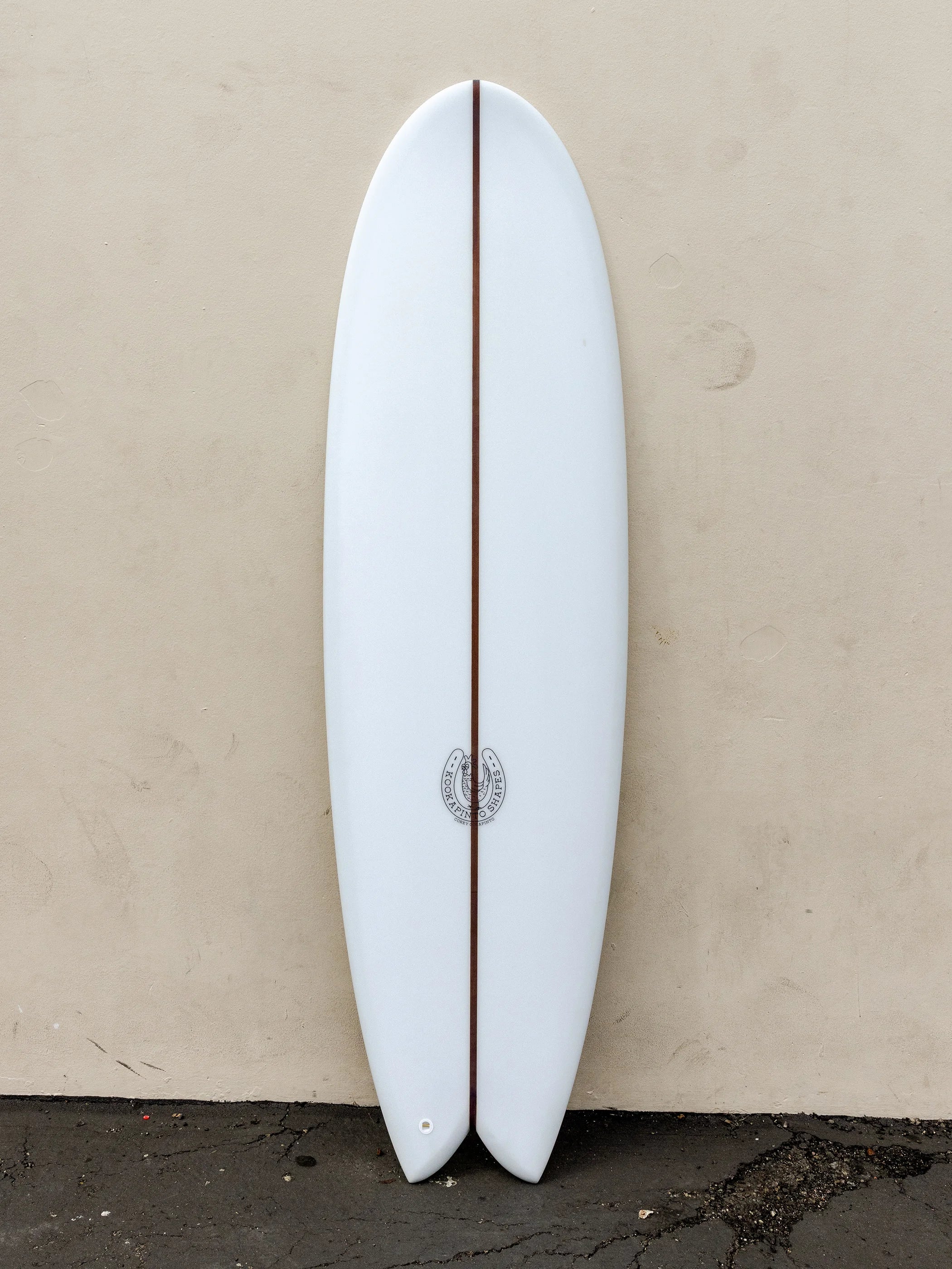 surfboards for high-speed surfing-6'8" Thick Twin Fish Surfboard