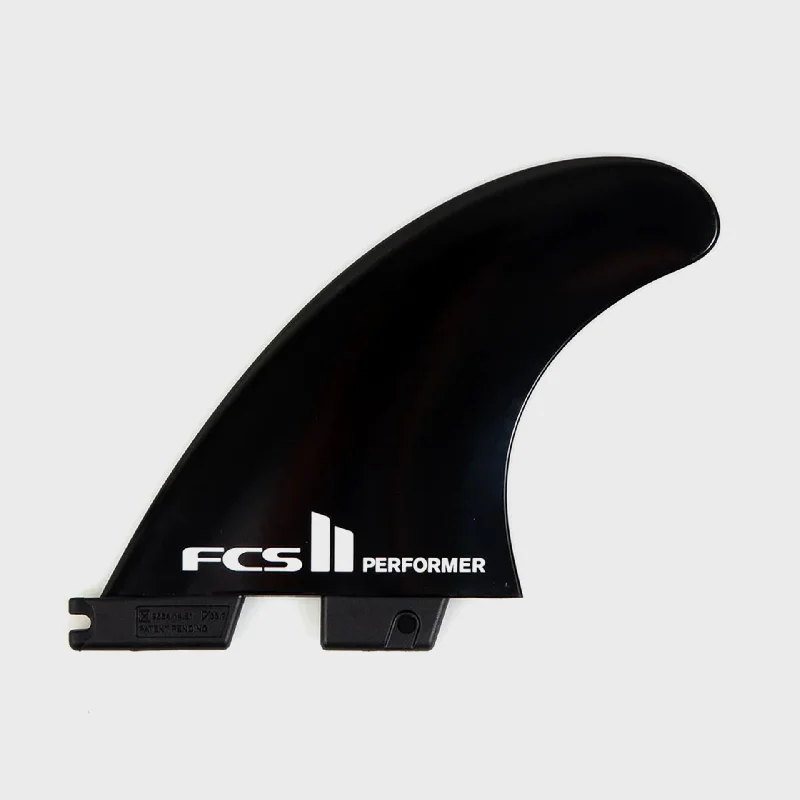 surfboard fins for better control during deep turns-FCS Performer FCS II Tri Retail Fins - Medium - Black