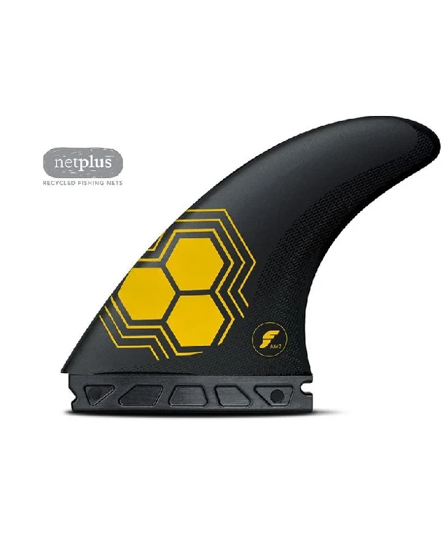 surfboard fins for optimized paddling power-AM2 Thruster Alpha