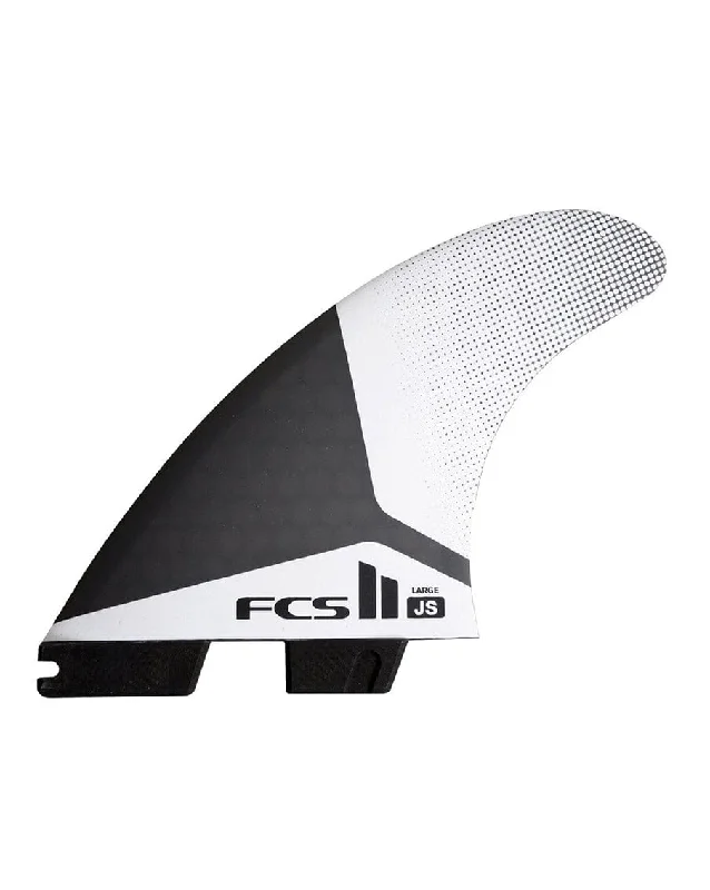 surfboard fins with lightweight design for agility-FCS II JS PC Tri Fins