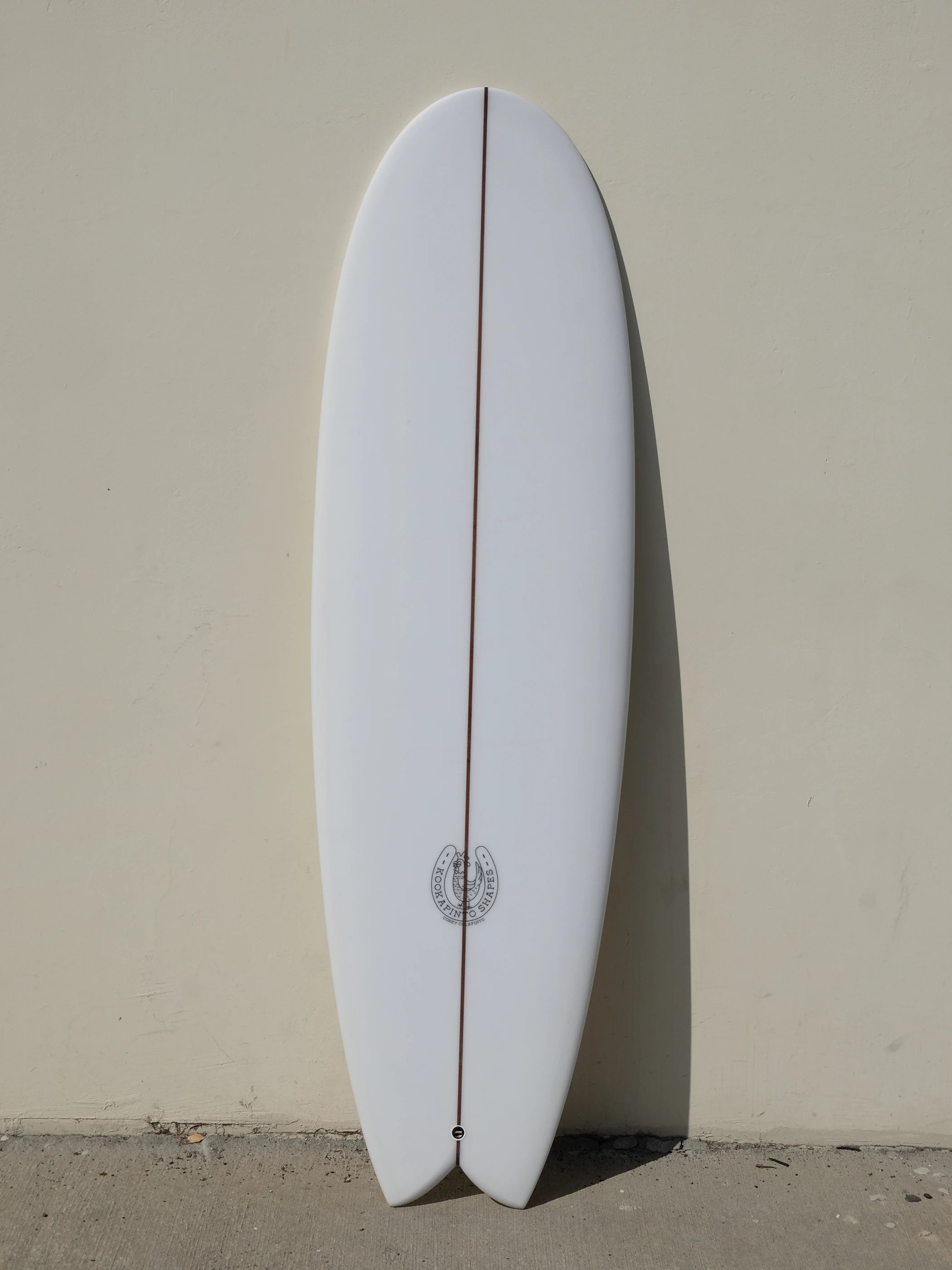 surfboards for smoother water flow-6'6" Fishy Noserider Surfboard