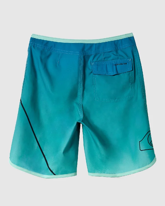 surf clothing with anti-odor properties-Boys 2-7 Everyday New Wave 12" Boardshorts