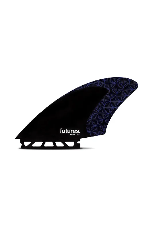 surfboard fins for professional surfers-Futures Fins Rasta Keel - Black / Purple