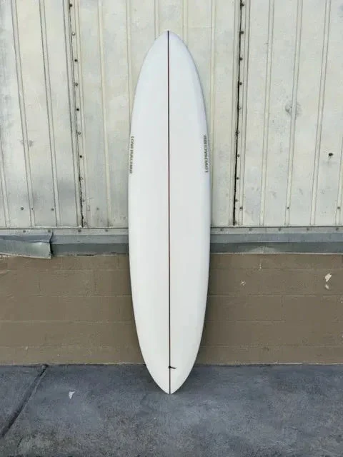 surfboards for flexible turns-LOVE MACHINE | 7'10" THICK LIZZY CLEAR SURFBOARD