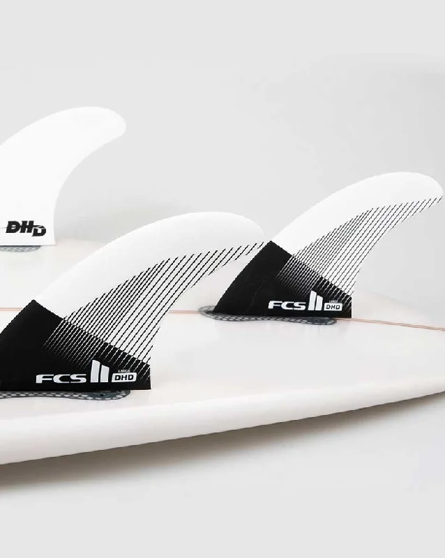 surfboard fins with reinforced construction for impact resistance-FCS II DH PC Tri Fins