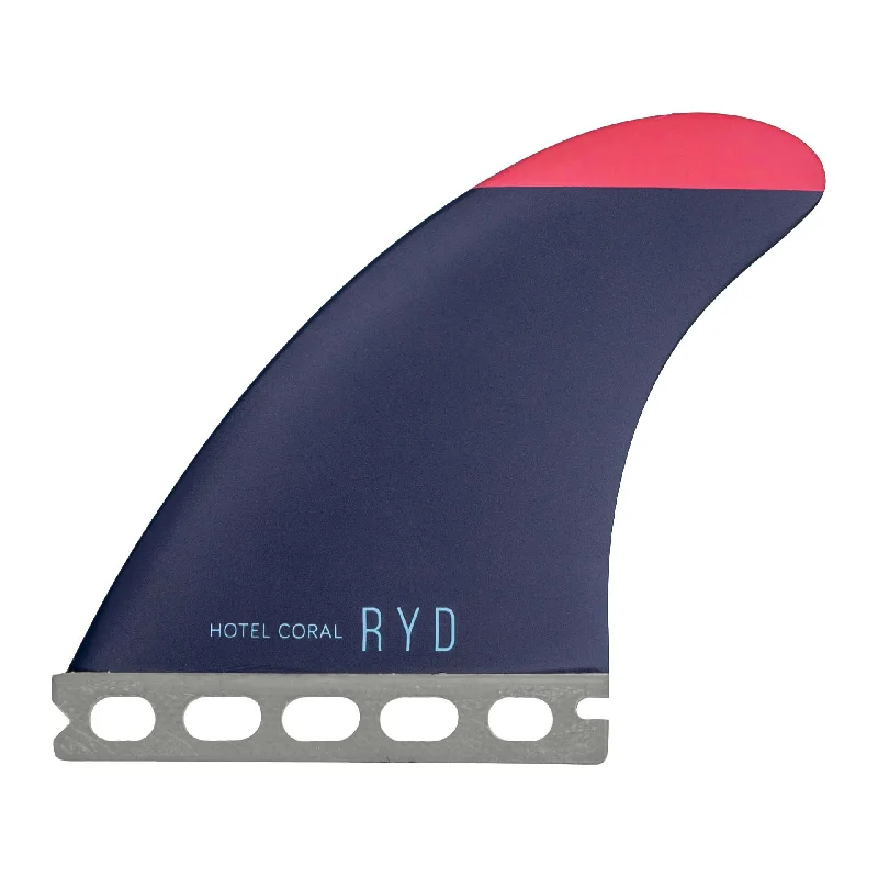 high-performance surfboard fins for advanced surfers-RYD Surf Fins Quad Set - Carbon/Honeycomb Fiberglass - Futures