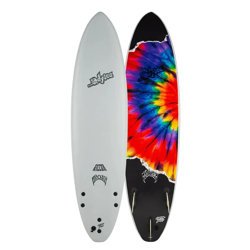 surfboards for improved wave entry-Catch Surf Odysea X Lost Crowd Killer 6'8 Soft Surfboard - Grey