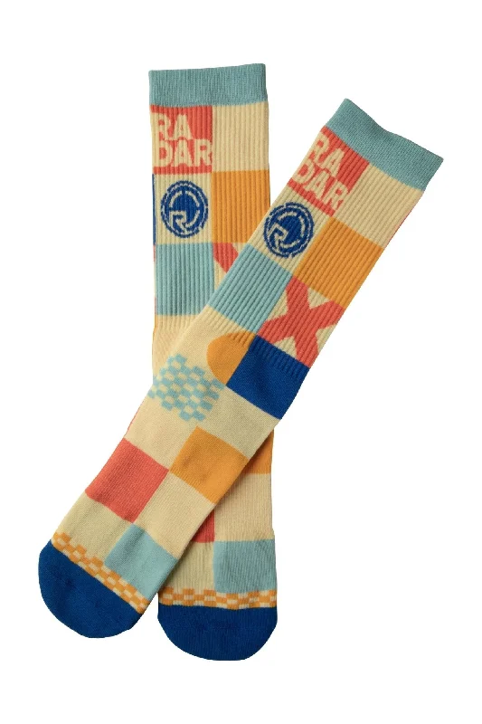 surf clothing for maximum flexibility and agility-2024 Radar Crew Socks