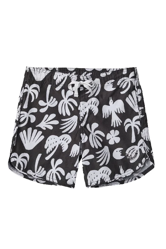 surf clothing with cooling technology for hot climates-Seaesta Surf x Ty Williams / Charcoal / Boardshorts