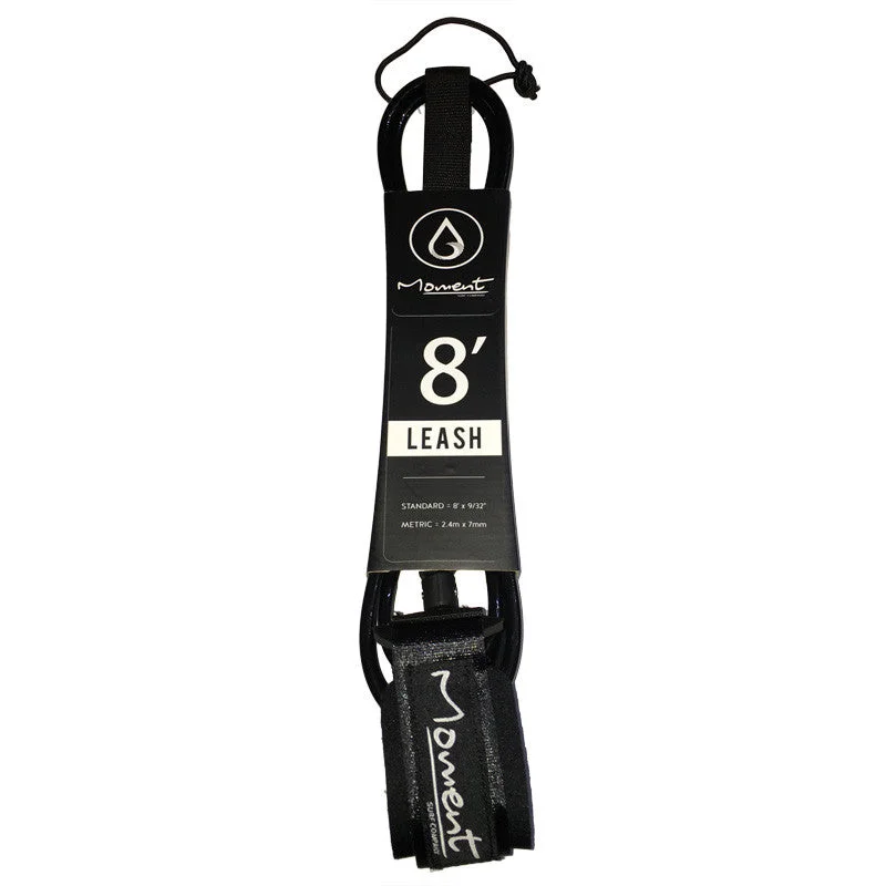 surfboard socks for lightweight storage-Moment Surf Company 8' Standard Leash