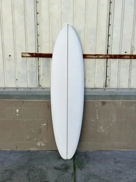 surfboards for controlled carving in big waves-LOVE MACHINE | 6'9 FM | CLEAR SURFBOARD