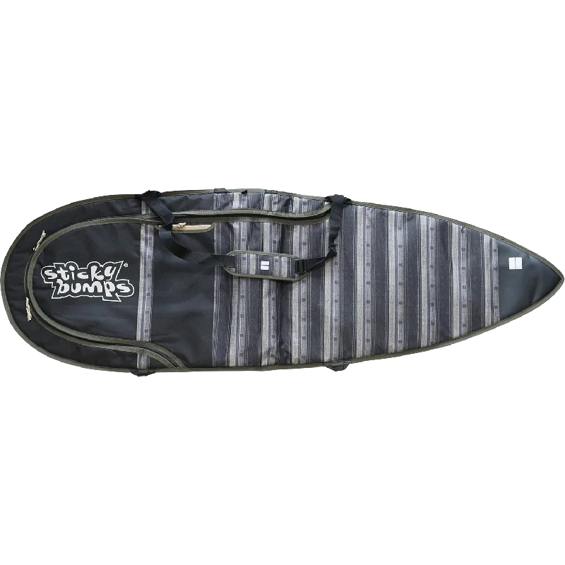 surfboards with wider tails for more stability-Sticky Bumps Dayrunner Thruster Bag 6' Tan Pattern