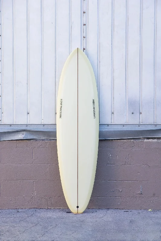 surfboards for tight, controlled turns-LOVE MACHINE 6'9" FM I OLD BOARD YELLOW