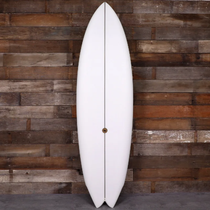 surfboards with durable nose and tail reinforcement-Album Surf Twinsman 6'0 x 20 ½ x 2 ½ Surfboard - Clear