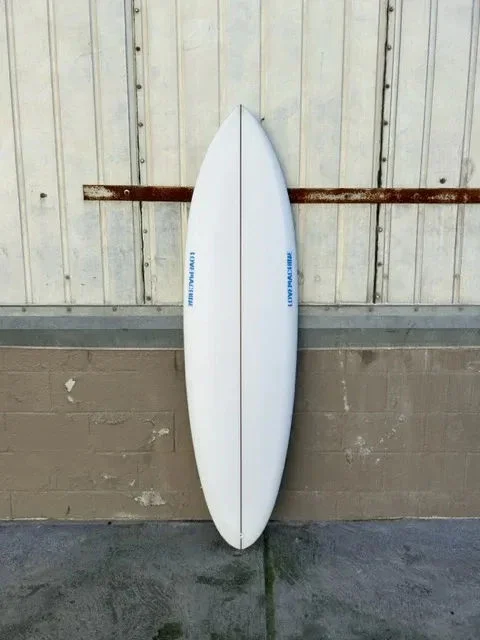 surfboards with lightweight construction for faster paddling-LOVE MACHINE | 6'6 FM | CLEAR SURFBOARD