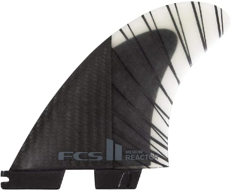 surfboard fins with advanced hydrodynamics for speed-FCS 2 Reactor PC Carbon Thruster Surfboard Fins