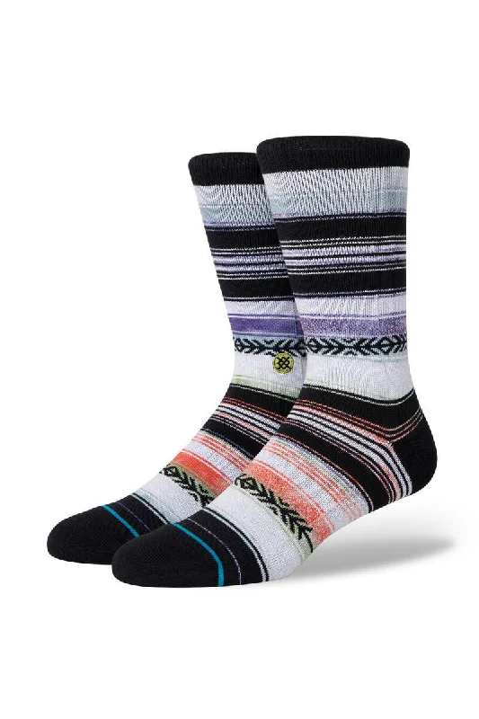 surf clothing for late-season surf-Stance Reykir Crew Socks - Lime