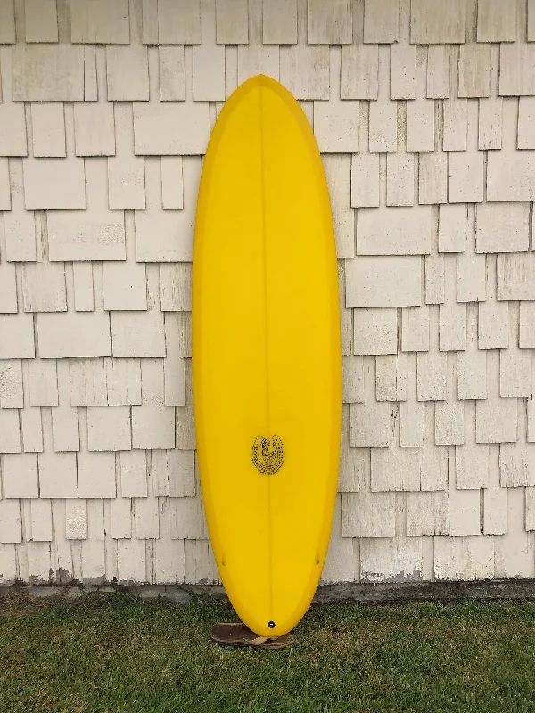 surfboards with multi-fin setups for stability-Kookapinto Shapes | 6'8" Thin Twin Mango Tint Surfboard